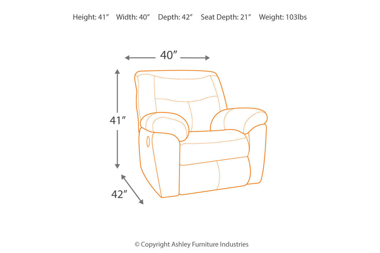 Follett Coffee Recliner