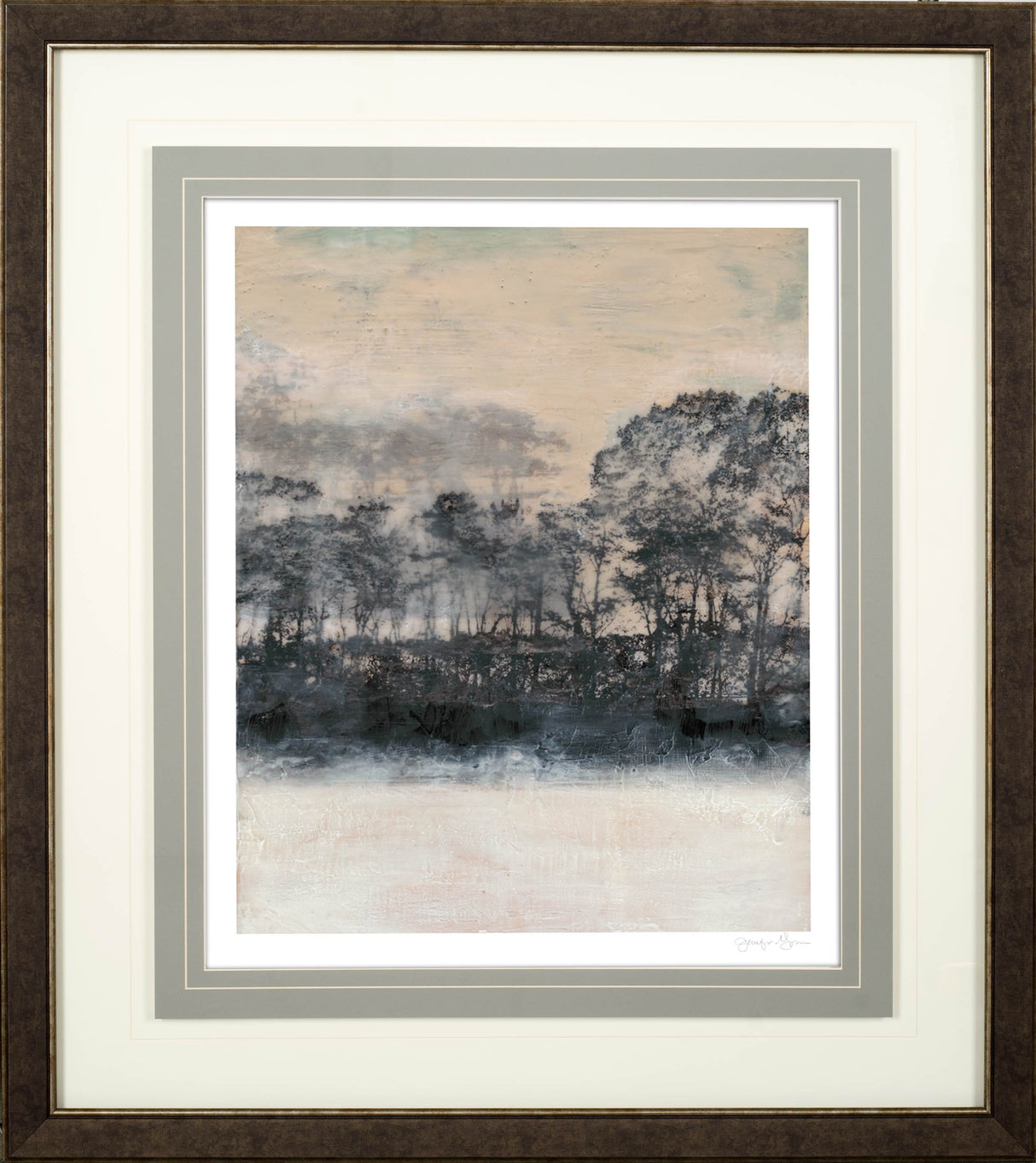 66 by Jennifer Goldberger a Framed Art Print Matted under Glass by Mercana at Eve Furniture