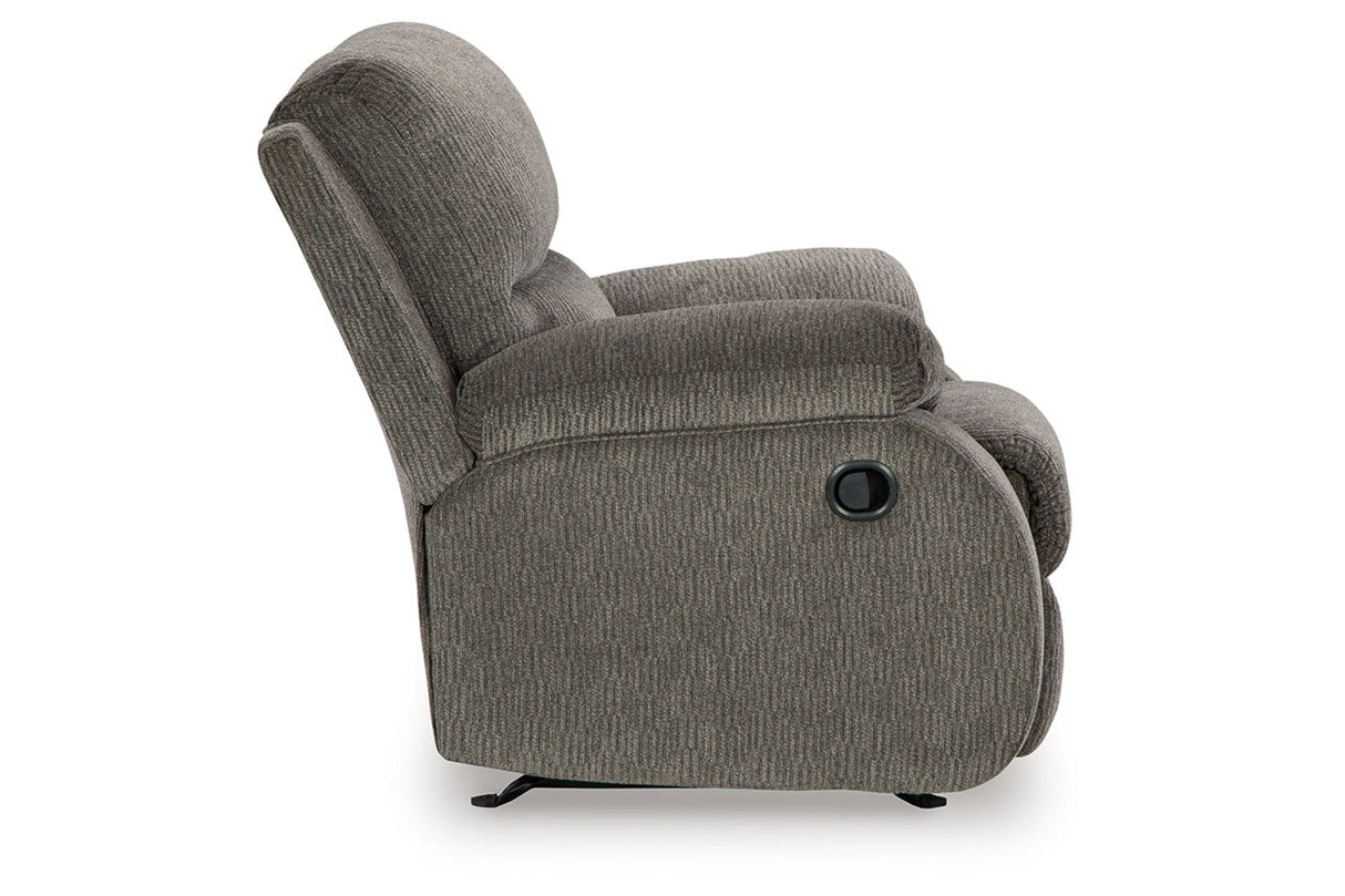 Scranto Brindle Reclining Loveseat and Recliner