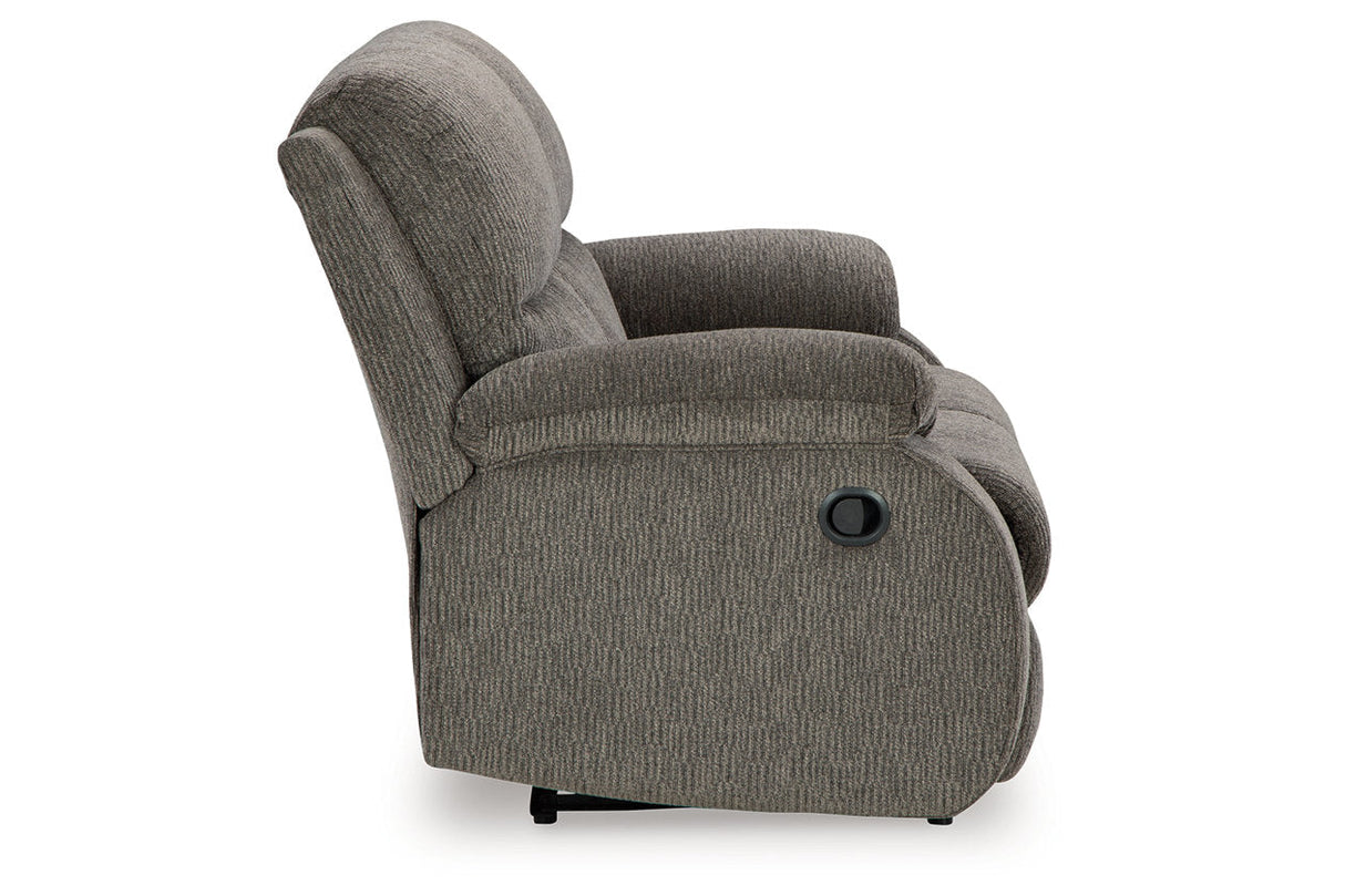 Scranto Brindle Reclining Loveseat and Recliner