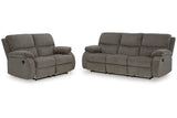 Scranto Brindle Reclining Living Room Set