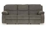 Scranto Brindle Reclining Sofa, Loveseat and Recliner