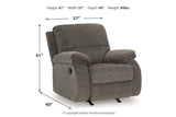 Scranto Brindle Reclining Loveseat and Recliner