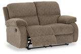 Scranto Oak Reclining Sofa, Loveseat and Recliner