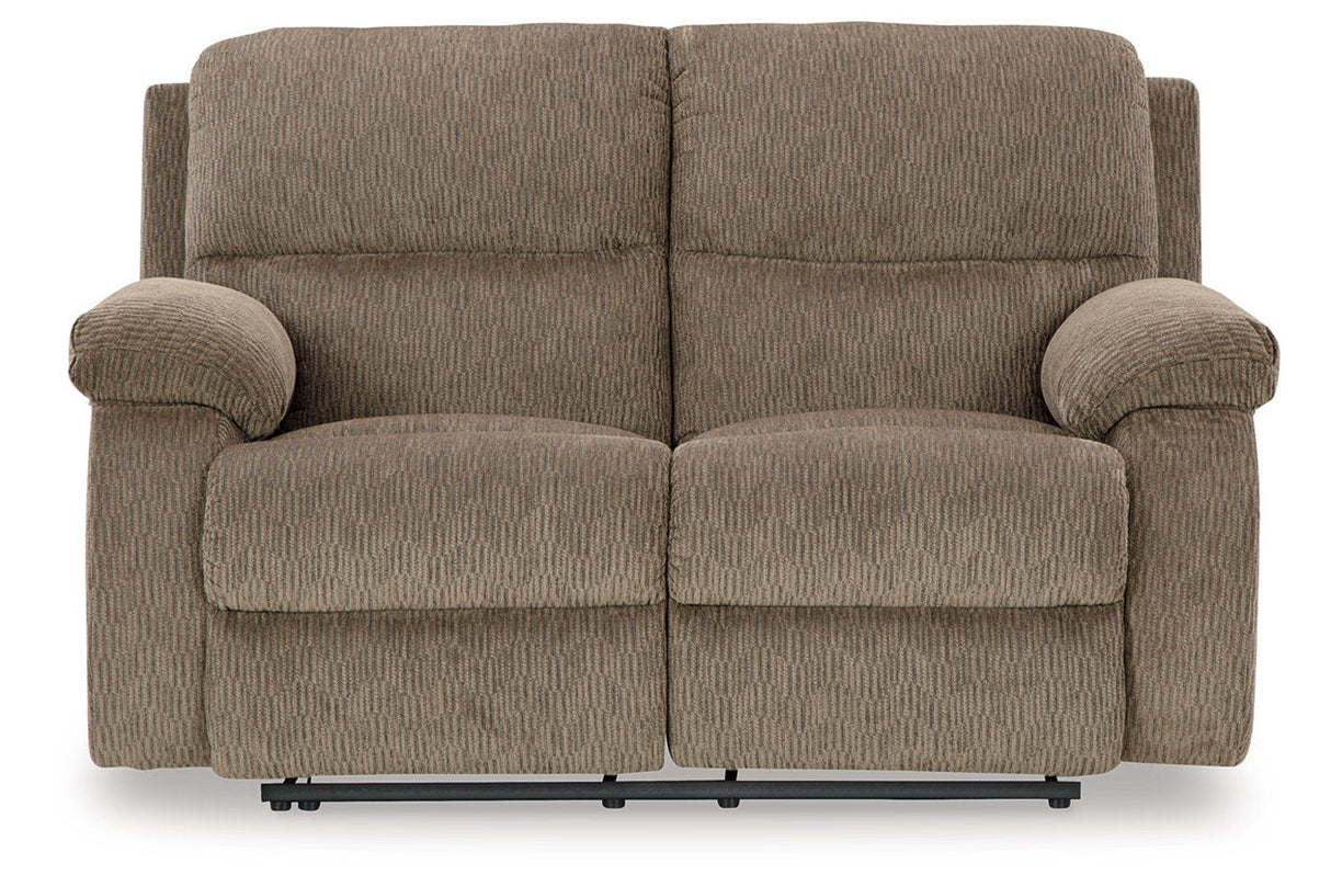 Scranto Oak Reclining Sofa, Loveseat and Recliner