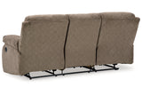 Scranto Oak Reclining Sofa, Loveseat and Recliner