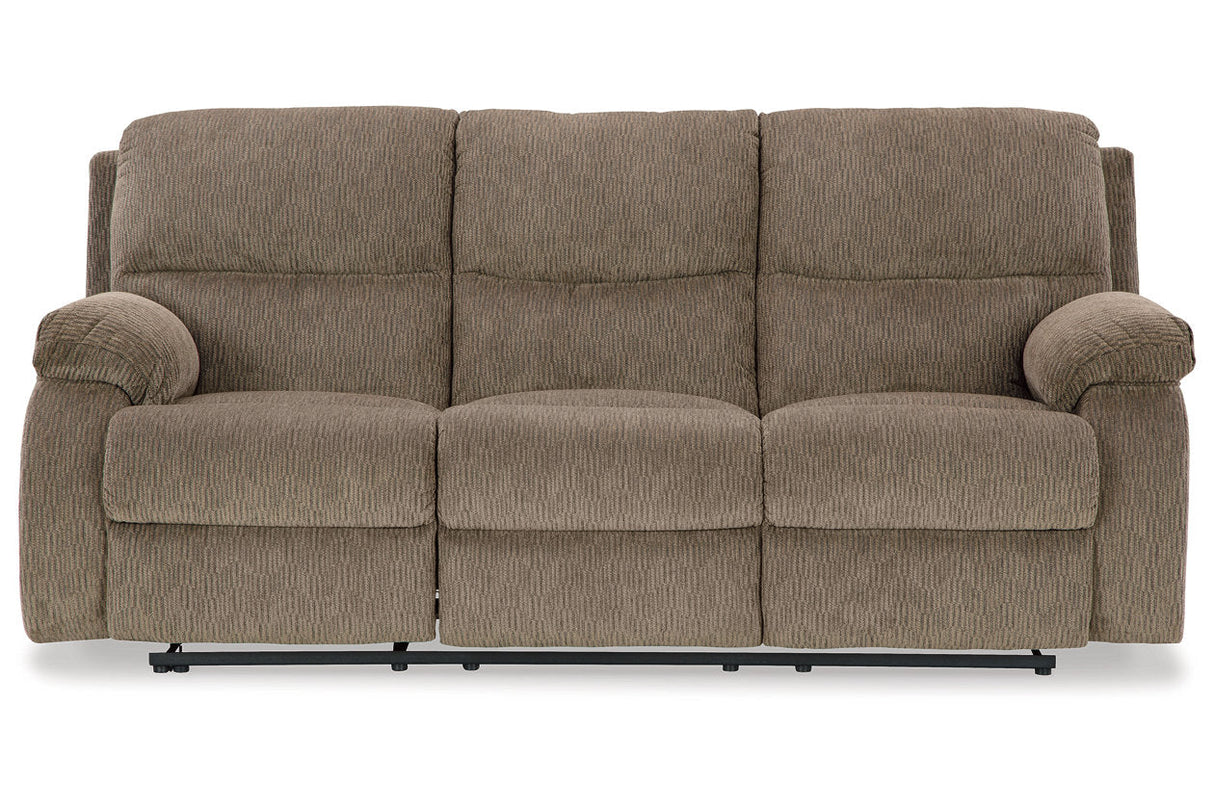 Scranto Oak Reclining Sofa, Loveseat and Recliner