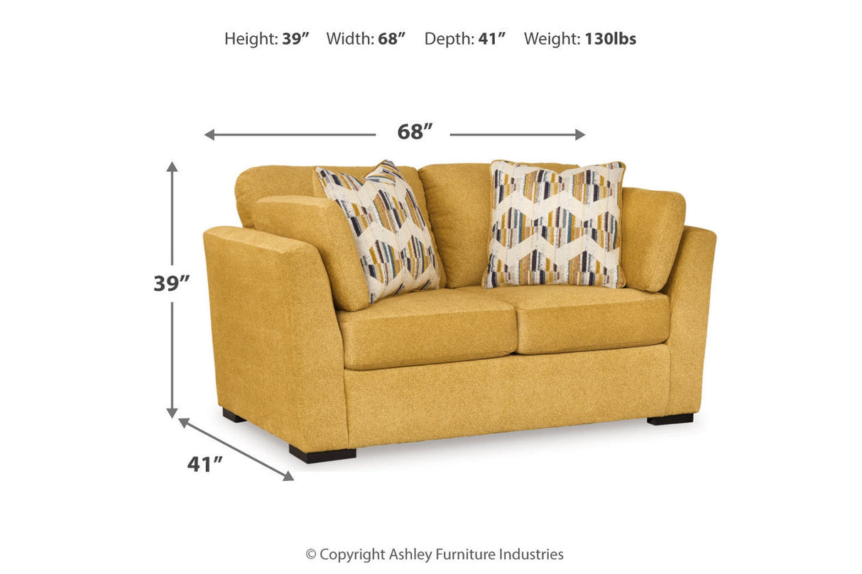 Keerwick  Sofa, Loveseat, Oversized Chair and Ottoman