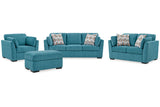 Keerwick  Sofa, Loveseat, Oversized Chair and Ottoman