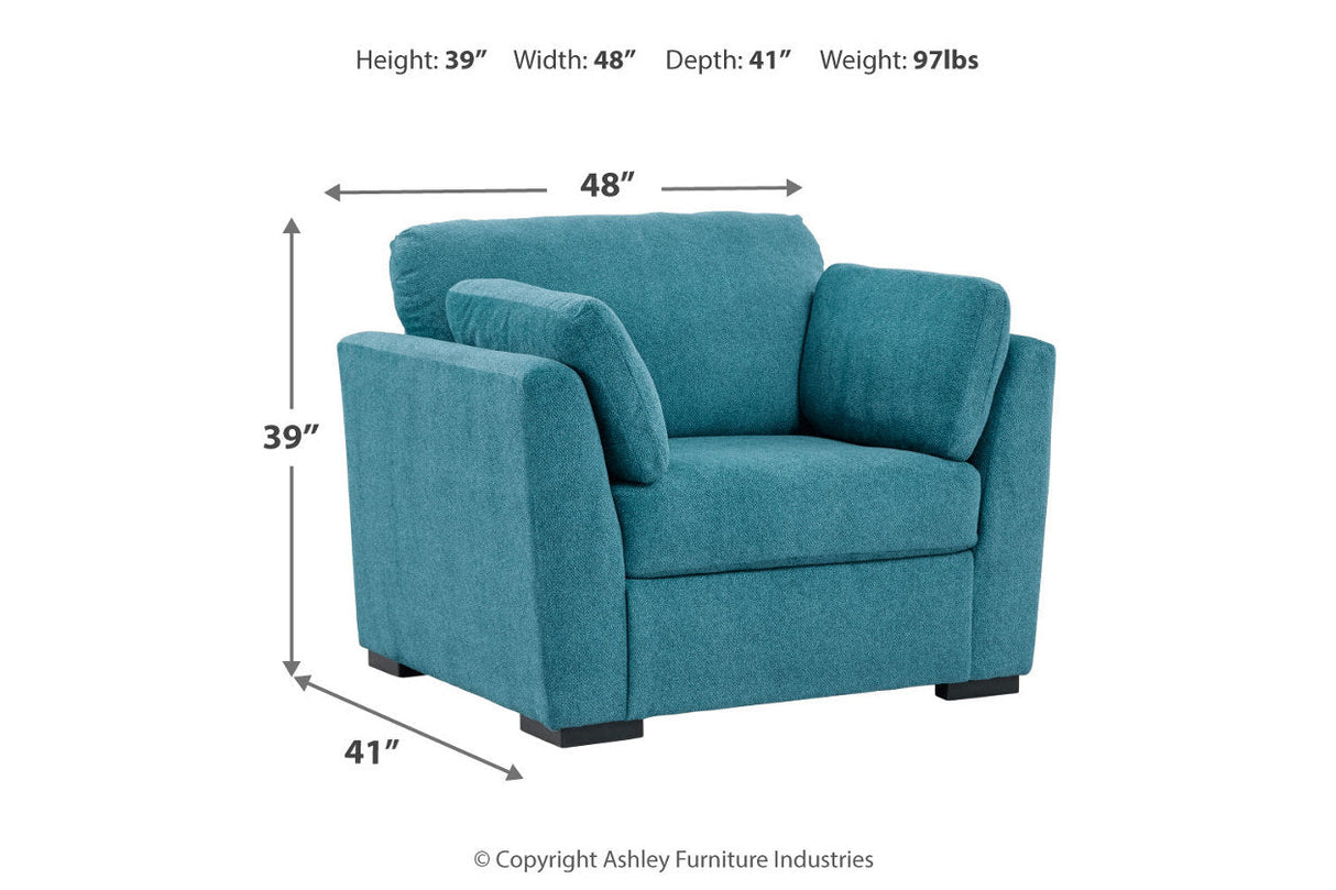 Keerwick  Sofa, Loveseat, Oversized Chair and Ottoman