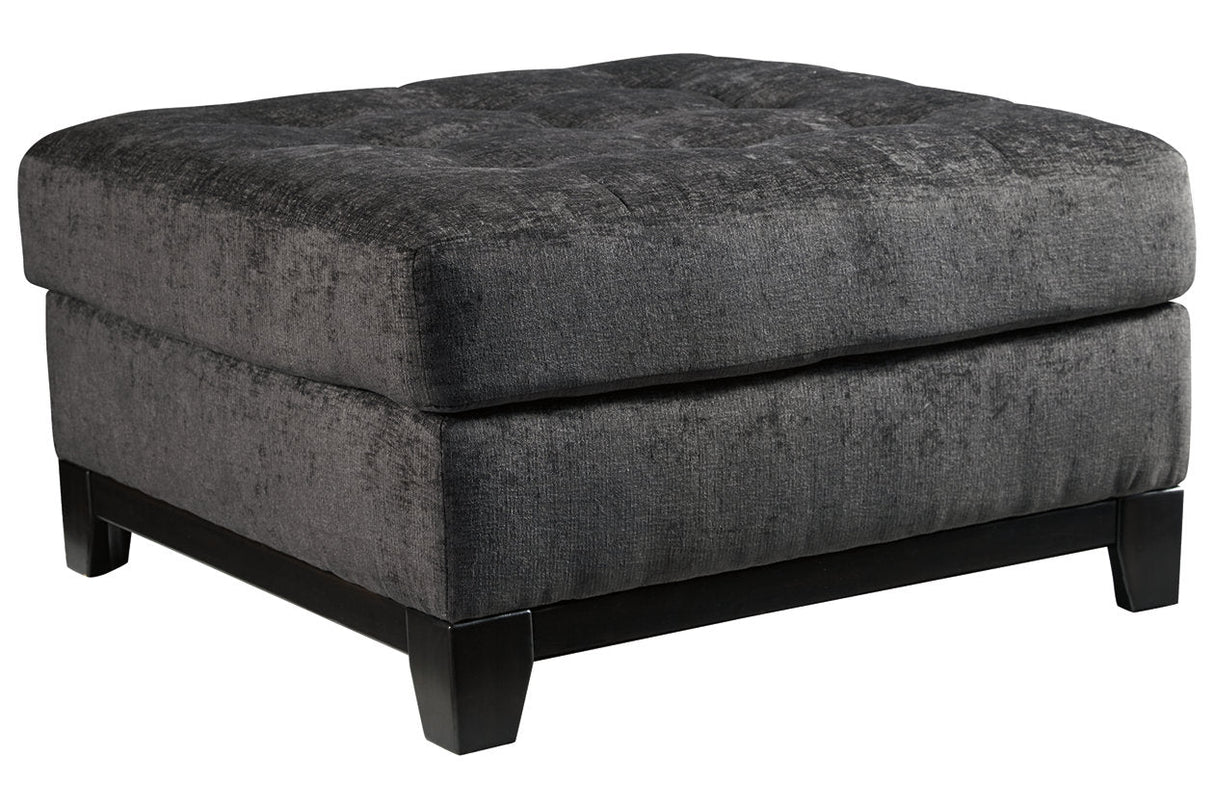 Reidshire Steel Oversized Accent Ottoman