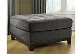 Reidshire Steel Oversized Accent Ottoman