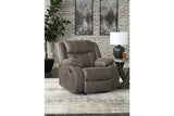 First Base Gunmetal Reclining Sofa, Loveseat and Recliner