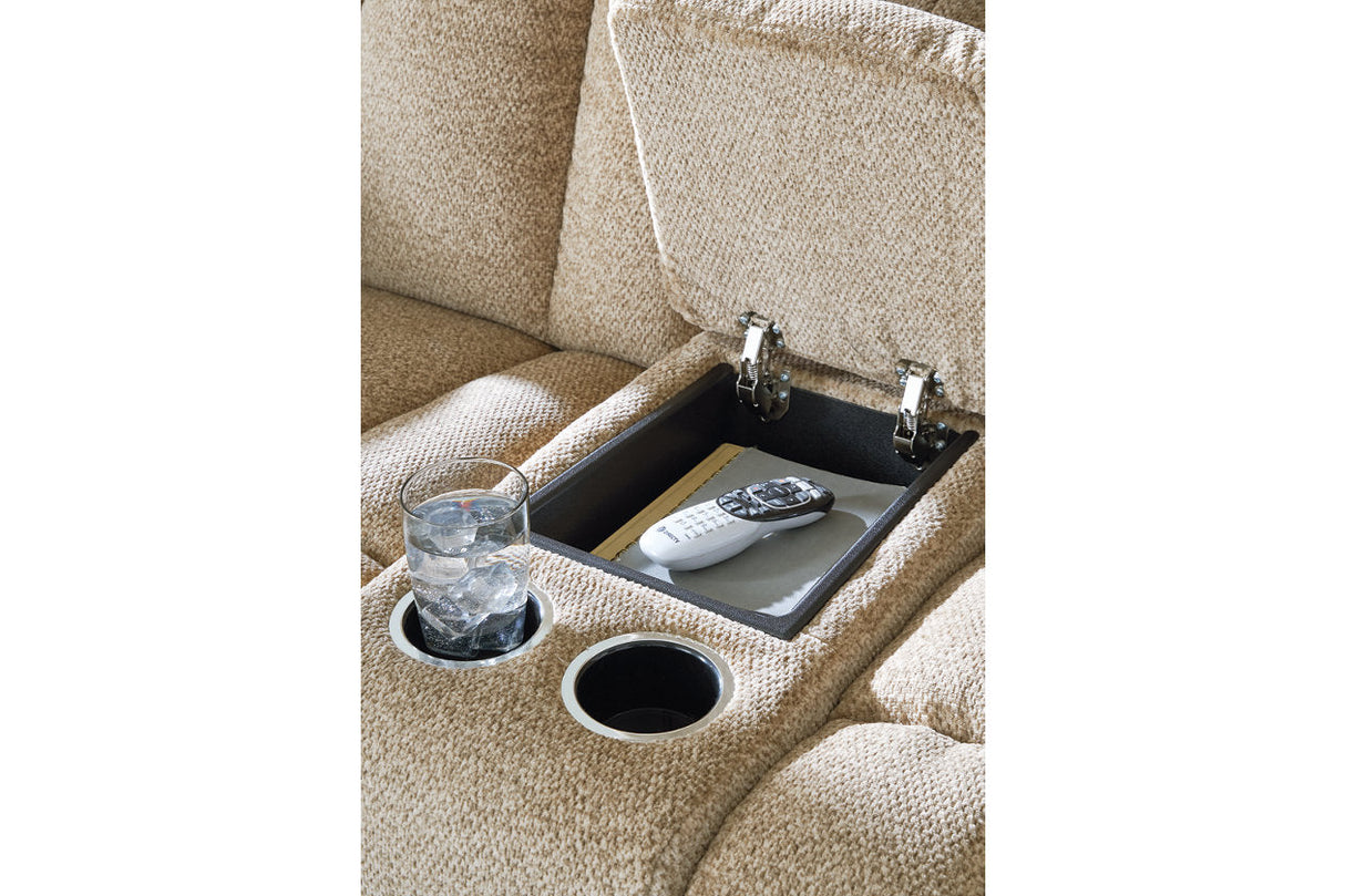 Tip-Off Wheat Power Reclining Living Room Set