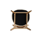 7-Piece Rockaway 70.86 Dining Set in Nature with 6 Colbert Dining Chairs by Manhattan Comfort at Eve Furniture