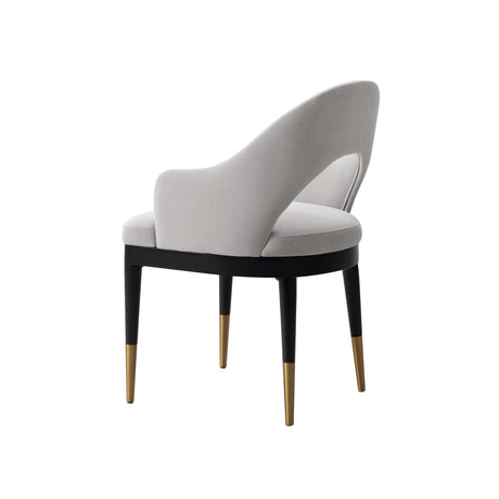 7-PieceRockaway 70.86 Dining Set with 6 Carrington Chairs in Black and Light Grey by Manhattan Comfort at Eve Furniture