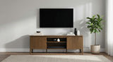 Thori Dark Brown 63-inch 2-door TV Stand Media Console