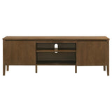 Thori Dark Brown 63-inch 2-door TV Stand Media Console