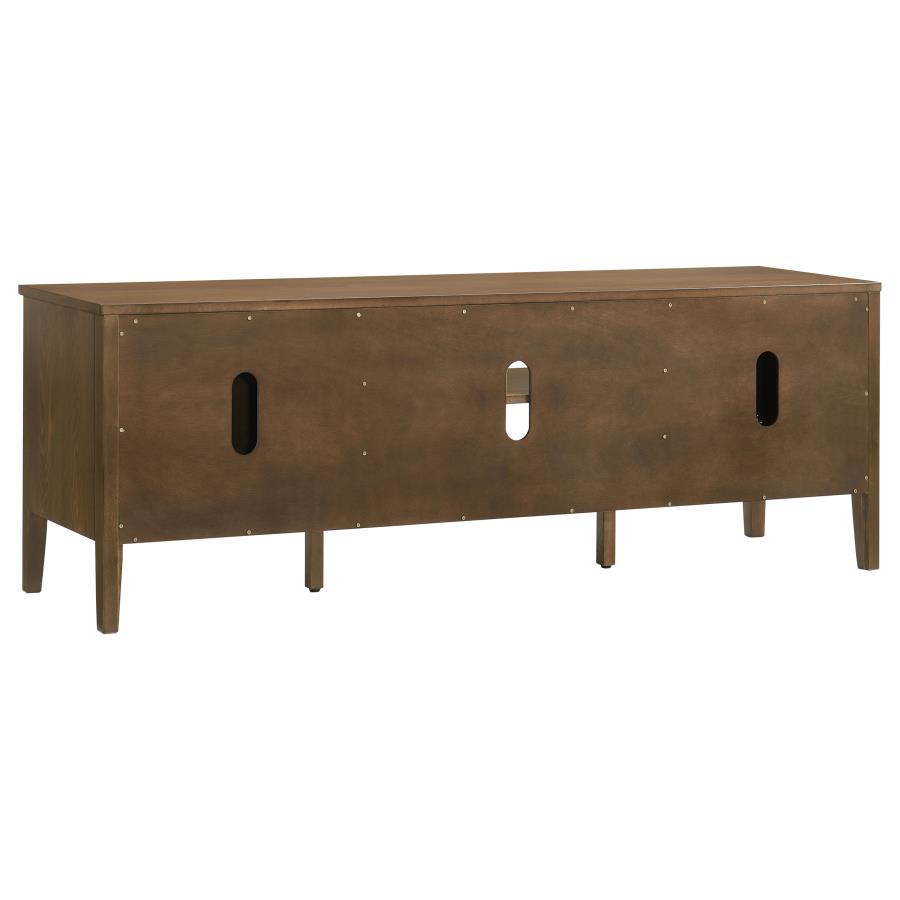Thori Dark Brown 63-inch 2-door TV Stand Media Console