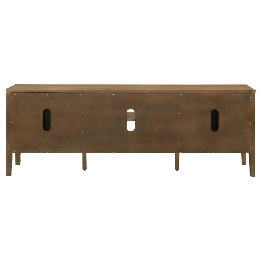 Thori Dark Brown 63-inch 2-door TV Stand Media Console