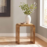 Booker Natural Rectangular Mango Wood End Table by Coaster at Eve Furniture