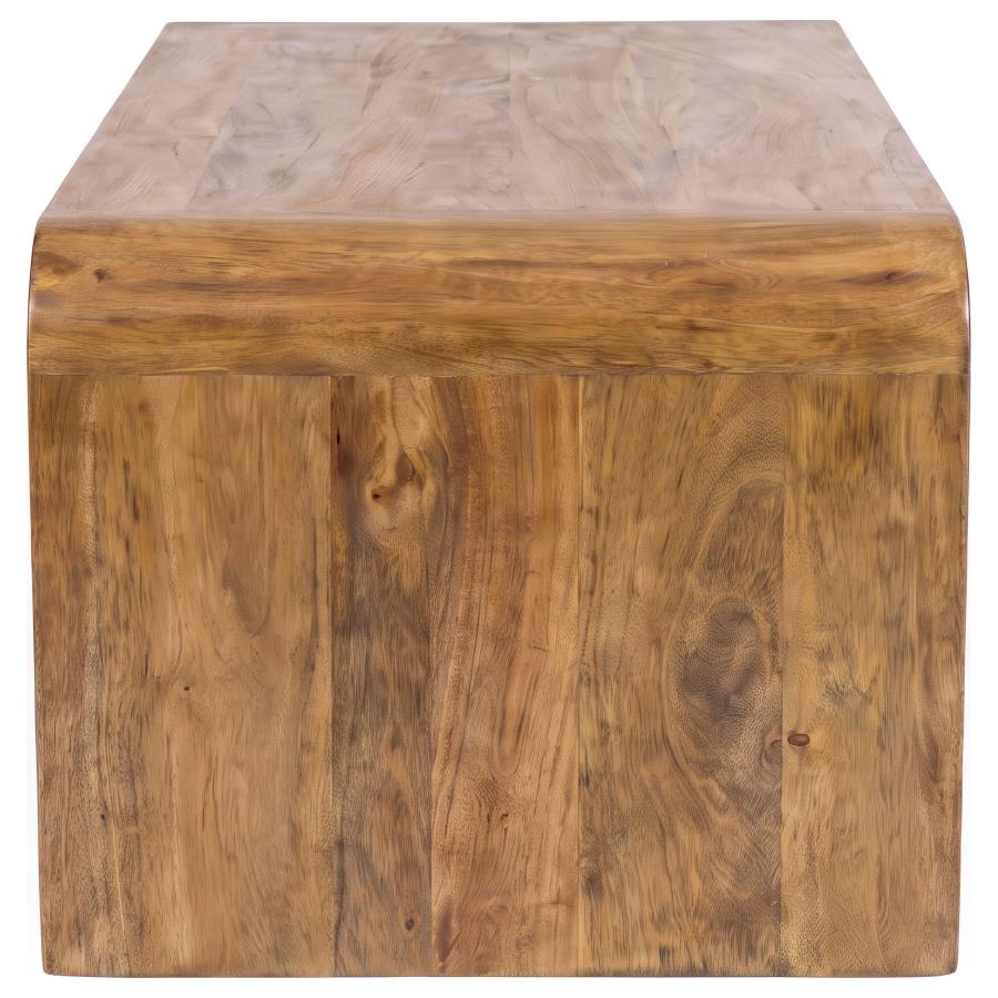 Booker Natural Rectangular Mango Wood Coffee Table by Coaster at Eve Furniture