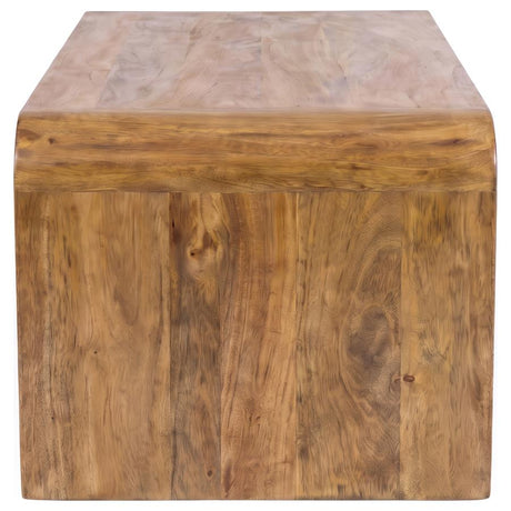 Booker Natural Rectangular Mango Wood Coffee Table by Coaster at Eve Furniture