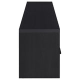 Murray Black 70-inch 2-Door TV Stand Media Console by Coaster at Eve Furniture