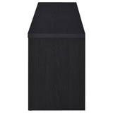 Winfield Black 78-inch 2-Door TV Stand Media Console by Coaster at Eve Furniture