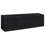 Winfield Black 78-inch 2-Door TV Stand Media Console by Coaster at Eve Furniture