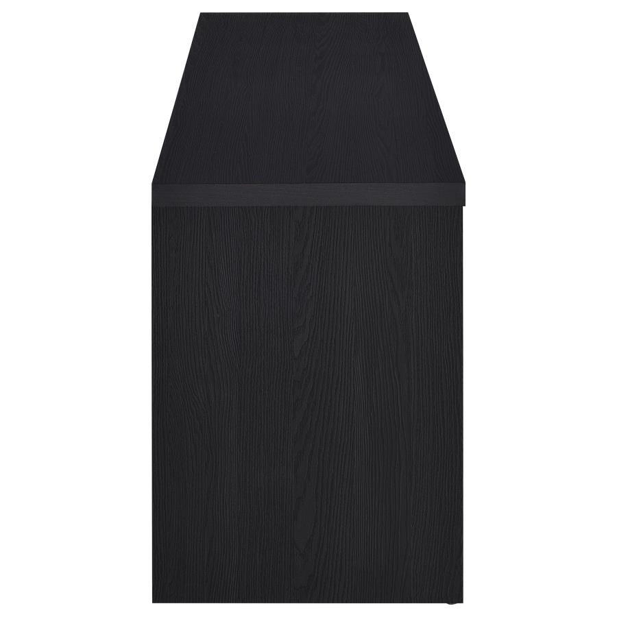 Winfield Black 78-inch 2-Door TV Stand Media Console by Coaster at Eve Furniture