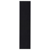 Winfield Black 3-shelf Media Tower Entertainment Pier
