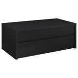 Knapp Black 2-Piece Lift Top Occasional Table Set