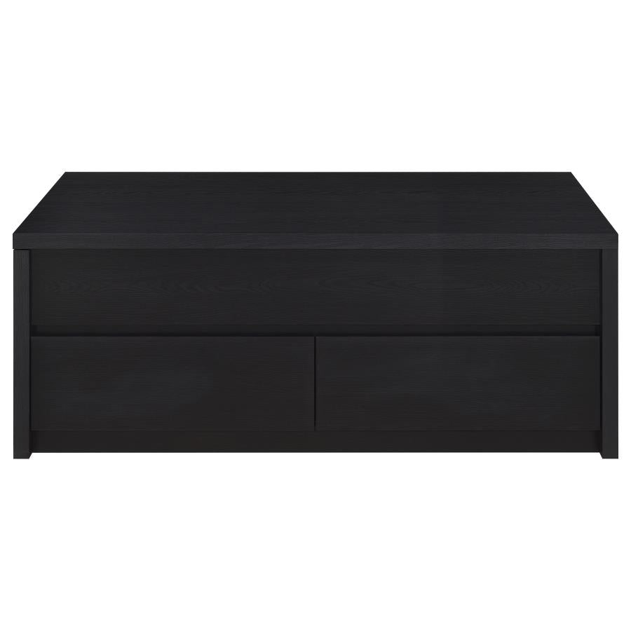 Knapp Black 2-Piece Lift Top Occasional Table Set