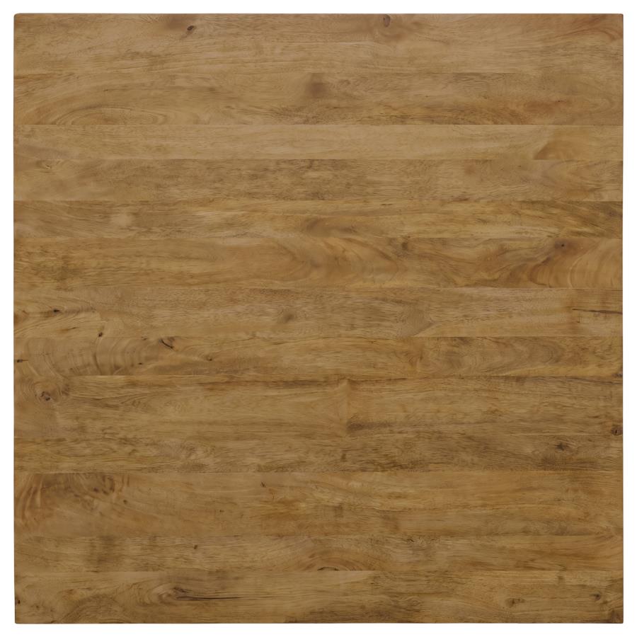 Butte Natural Square Mango Wood Coffee Table by Coaster at Eve Furniture