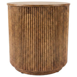 Coffey Light Brown 2-Piece Round Occasional Table Set by Coaster at Eve Furniture