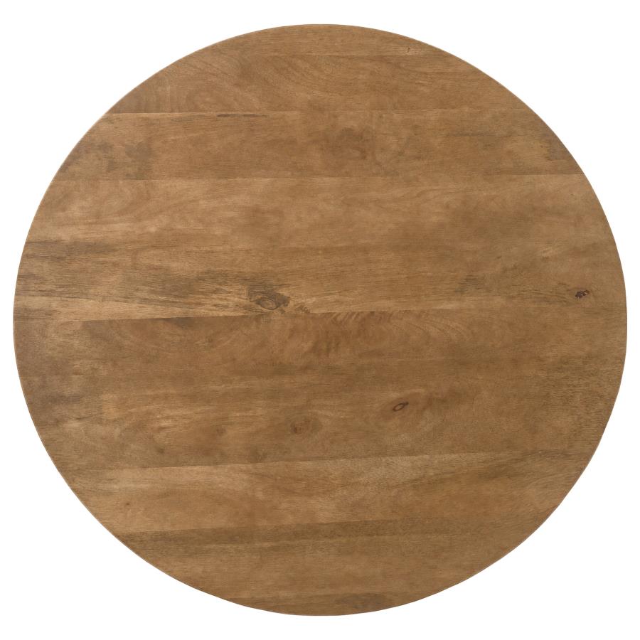 Coffey Light Brown 3-Piece Round Occasional Table Set by Coaster at Eve Furniture