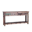 71" Reclaimed Boatwood Console Table by Home Trends & Design at Eve Furniture
