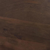 Cayenne Walnut Solid Mango Wood Cocktail Coffee Table