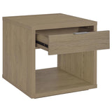 Ingram Latte 3-Piece Coffee and End Table Set with Storage