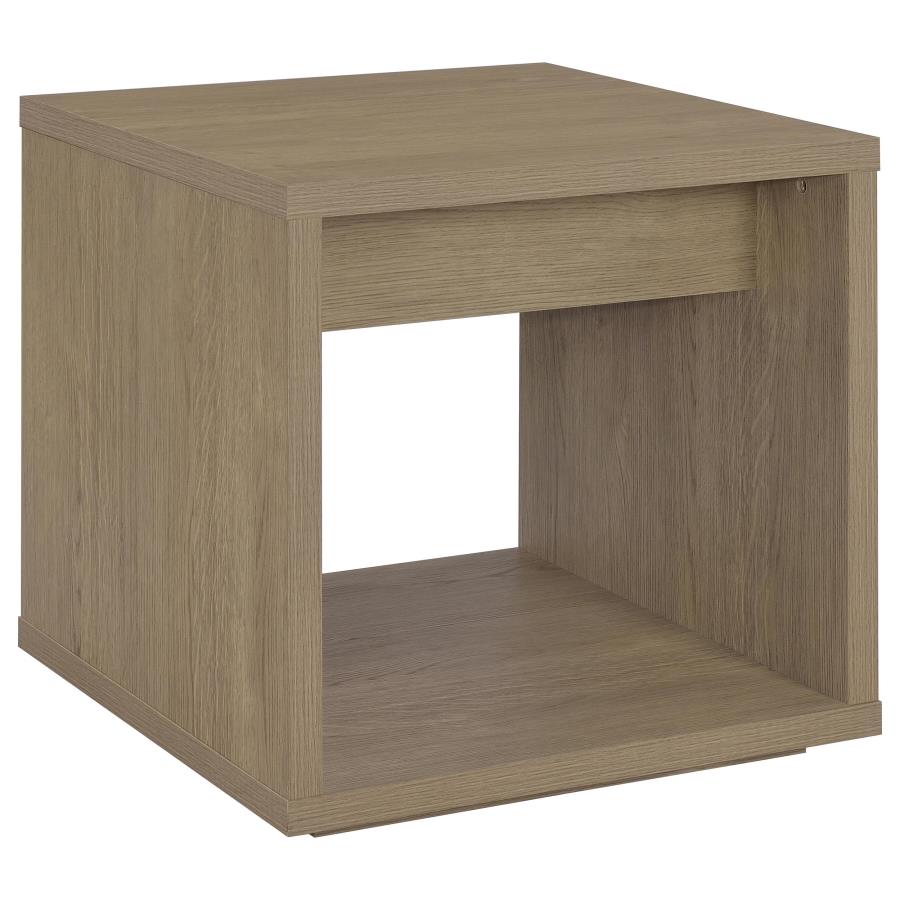 Ingram Latte 3-Piece Coffee and End Table Set with Storage
