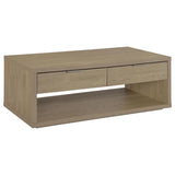 Ingram Latte 3-Piece Coffee and End Table Set with Storage