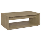 Ingram Latte 3-Piece Coffee and End Table Set with Storage