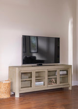 Solano Weathered Mango 71-inch 2-door TV Stand Media Console