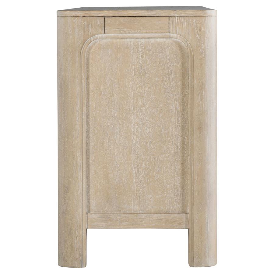 Solano Weathered Mango 71-inch 2-door TV Stand Media Console