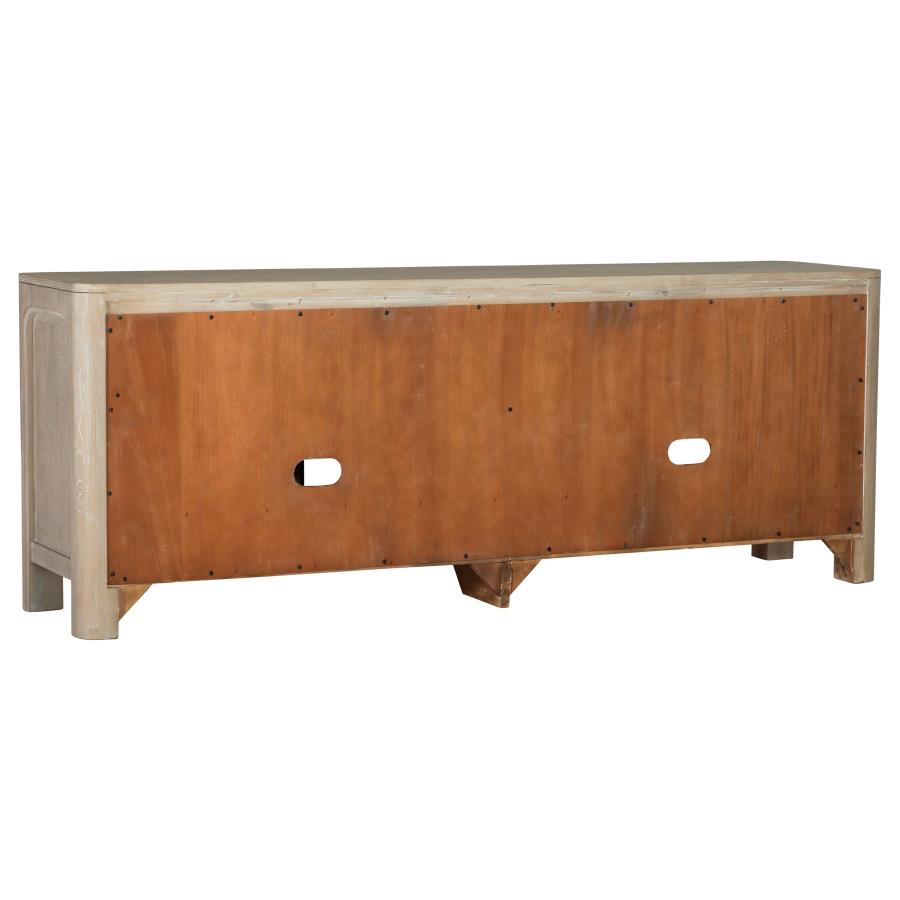 Solano Weathered Mango 71-inch 2-door TV Stand Media Console