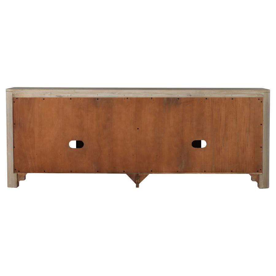 Solano Weathered Mango 71-inch 2-door TV Stand Media Console
