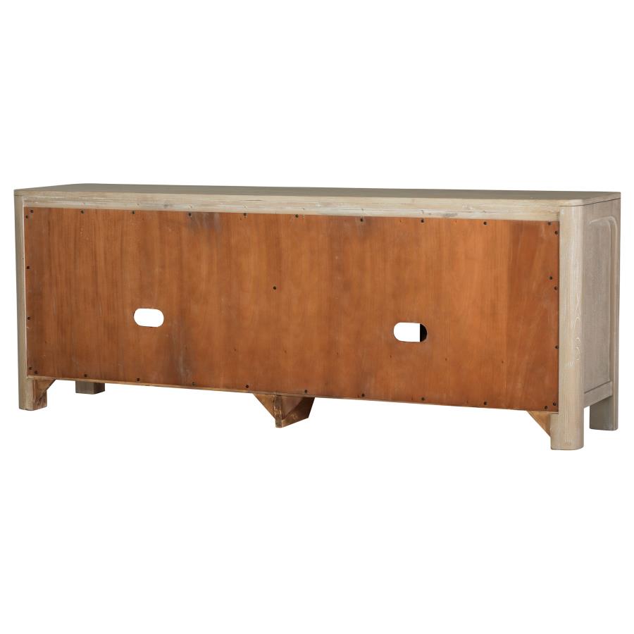 Solano Weathered Mango 71-inch 2-door TV Stand Media Console