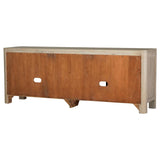 Solano Weathered Mango 71-inch 2-door TV Stand Media Console