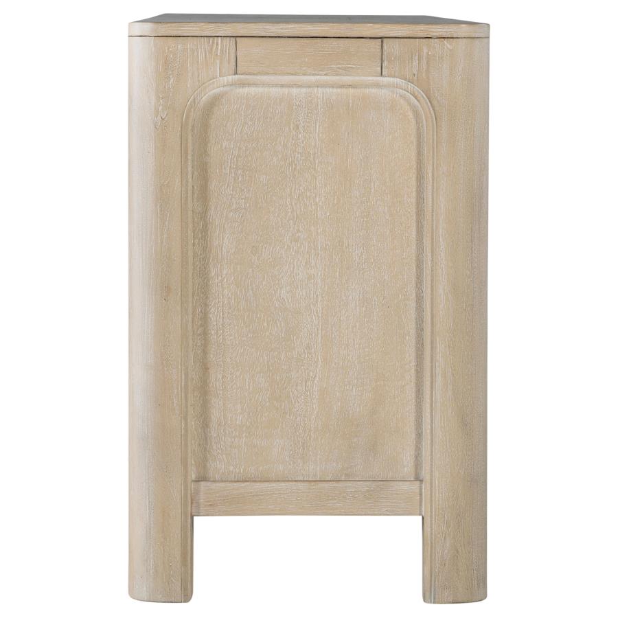 Solano Weathered Mango 71-inch 2-door TV Stand Media Console